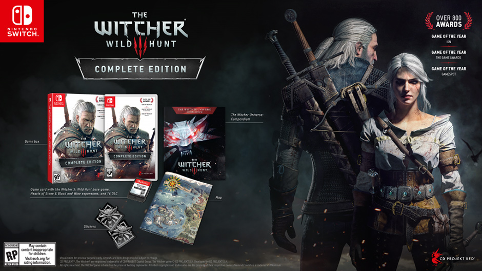 witcher 3 switch physical