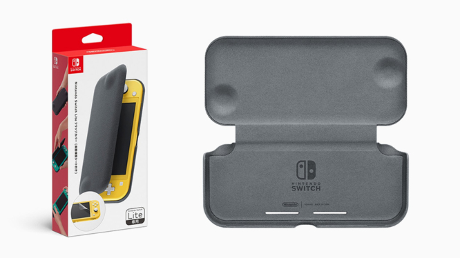 switch lite clamshell case